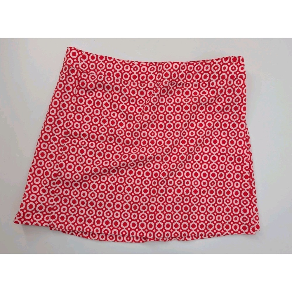 Ripskirt Hawaii Red White Wrap Skirt Size M Length 1 Beach Resort Surf Tropical